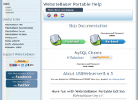 WebsiteBaker Portable 2.13.0 php7.4.3