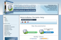 WebsiteBaker Portable 2.13.2 php7.4.27