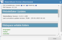 WebsiteBaker-2.13.3 stable